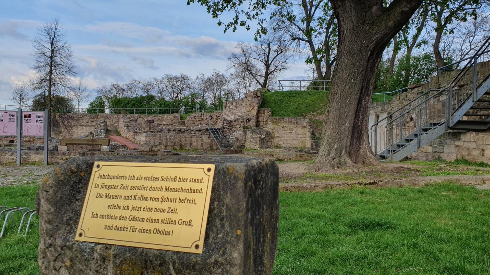 Ferienwohnungen An Der Schlossruine Herbsleben Eksteriør billede